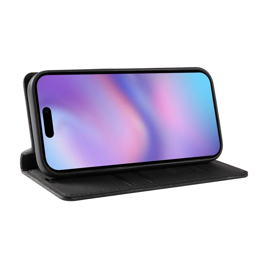 For iPhone 17 Leather Cover YIKATU YK-004 Skin-Touch Wallet Phone Cases