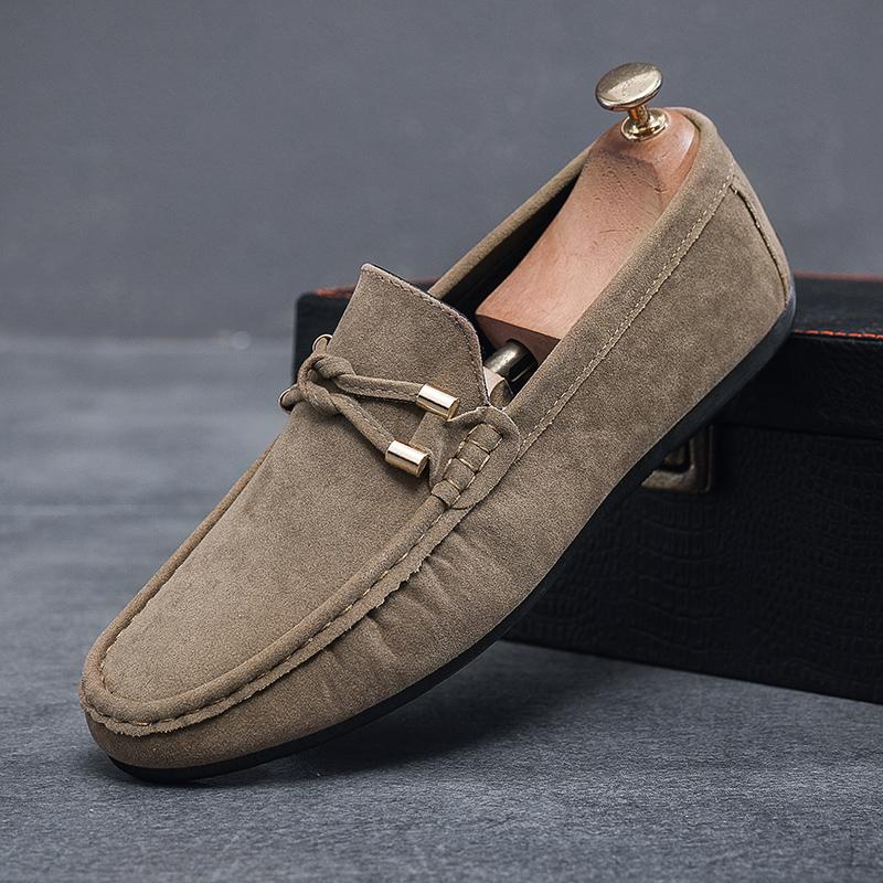 Fashion New Men Loafers Breathable Men Sneakers Casual shoes Men's flats Driving Shoes Soft Moccasins Boat Shoes