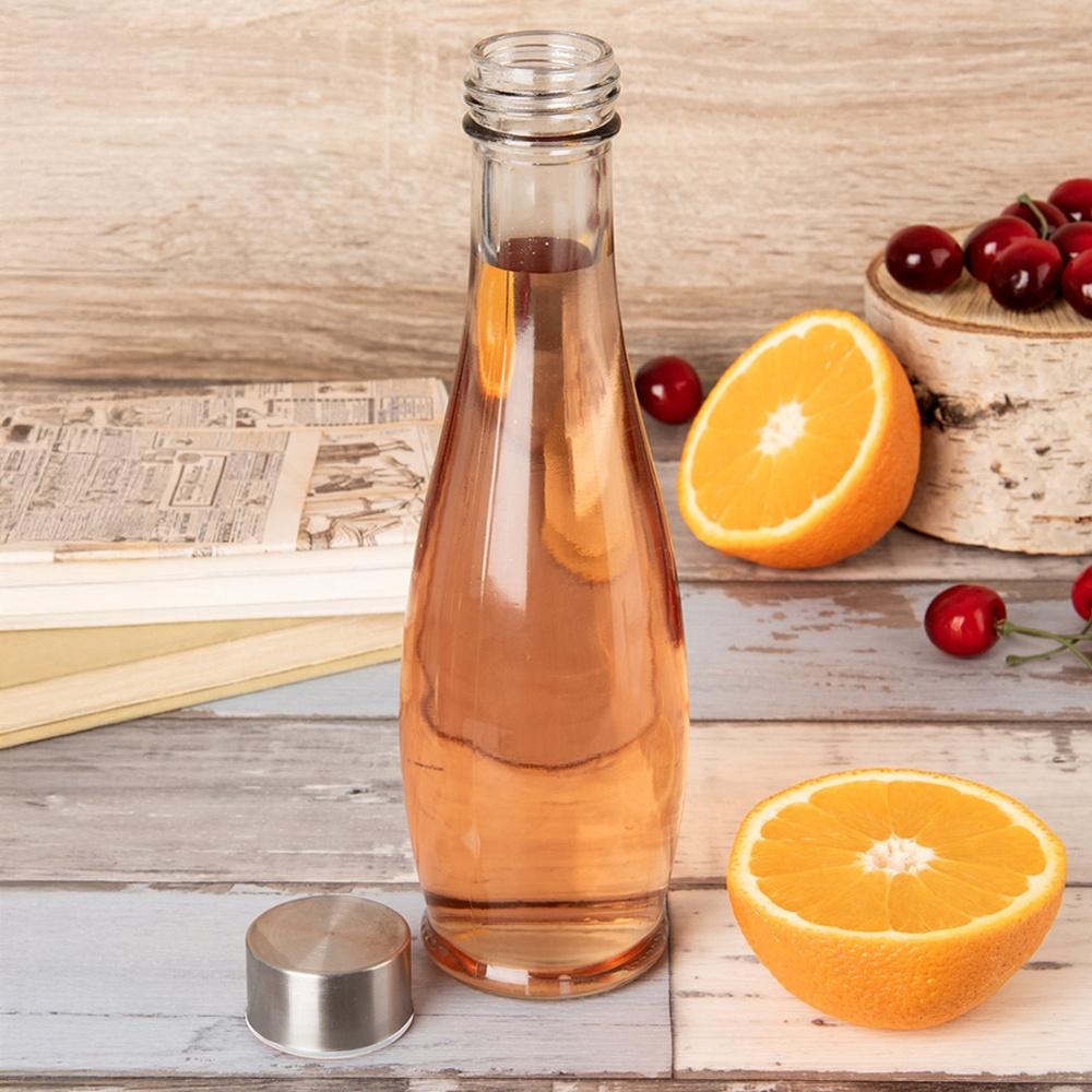 Butelka Szklana Zakręcana na Wino Nalewkę Likier Syrop Sok Lemoniadę 480 ml