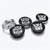 4pcs Transformers Logo Emblem Badge Car Wheel Center Caps 58MM 54MM Wheels Hub Centre Cap Rim Hubcaps Dust Cover Car Accessories