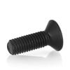 Reverse Thread Countersunk Hex Socket Head Bolts, Grade 10.9, Blackened High-Strength Screws [M4 M5 M6 M8]