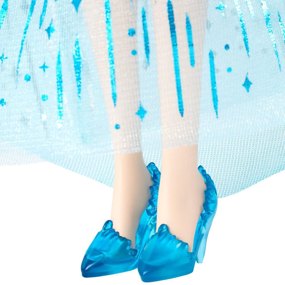 Mattel Disney Frozen Elsa Sparkling Singing Doll Light and Sound Blue JNB93