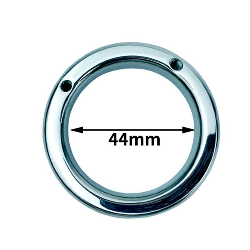 Wearable Stainless Steel CB Lock for Men Chastity Lock Penis Cage Sex Toy Cock Ring Slave BDSM Sissy Ball Stretcher