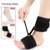 Kids AFO Drop Foot Brace Improve Foot Walking Gait Relieve Soreness Plantar Fasciitis Night Brace for Achilles Tendon Motor Black