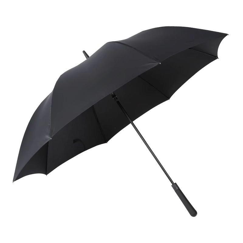 Suitable For Porsche Golf Long Handle Umbrella High-end Black Plastic Business Gift Advertising Sun Protection Umbrella