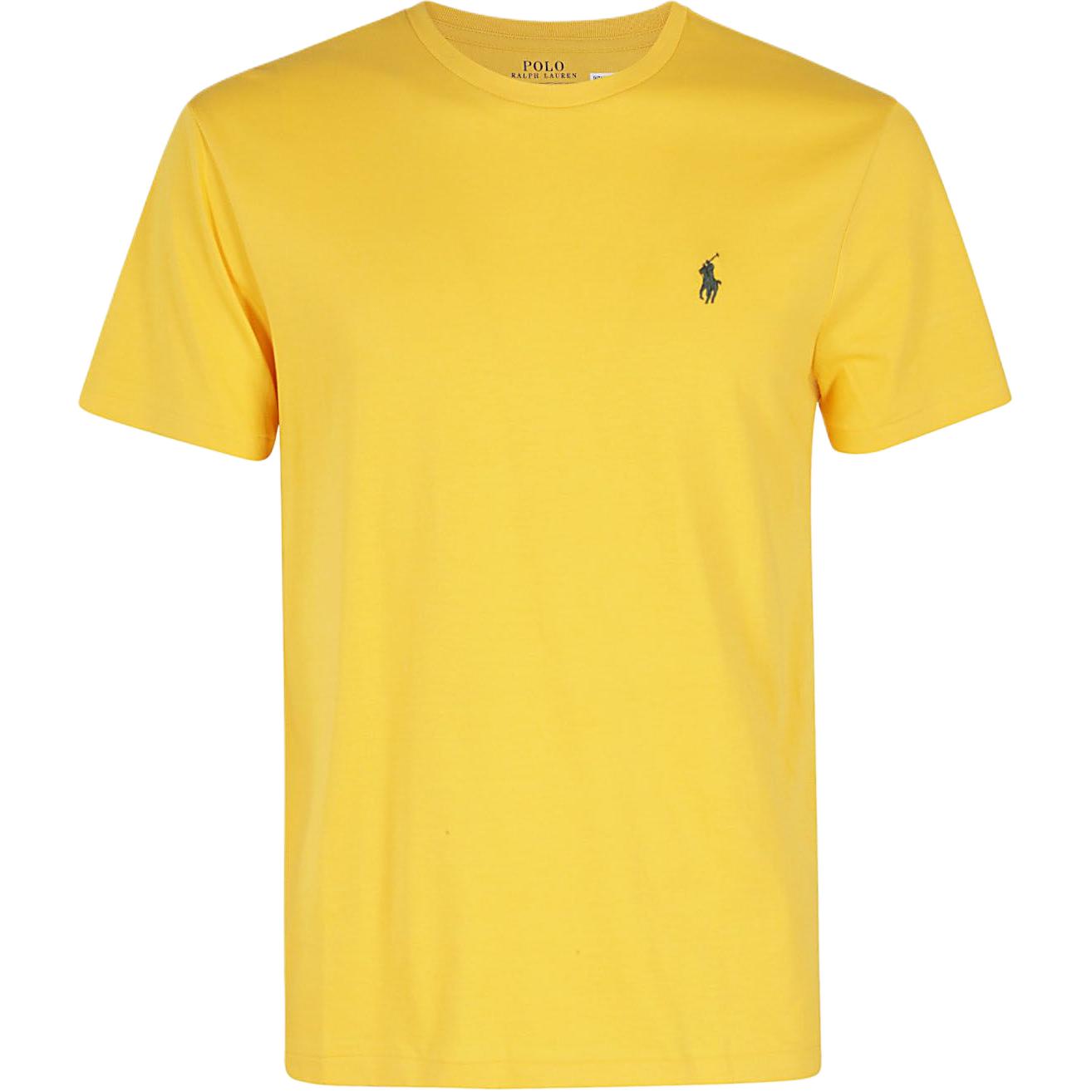 

Polo Ralph Lauren Футболка мужская с коротким рукавом, вышитым логотипом Pony, приталенного кроя, с круглым вырезом, 710671438-194 S