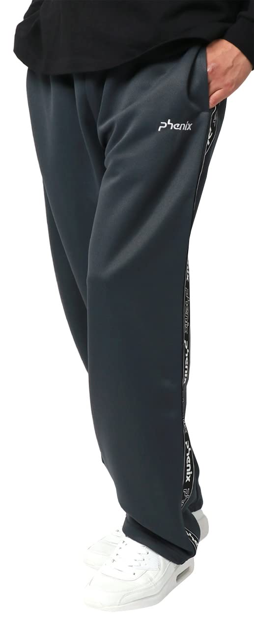 

Брюки-джерси Phoenix с боковым логотипом, на заказ, размер L, мужские, тейп, домашняя одежда, заказ, угольный,