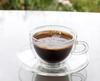 CUP AND SAUCER DOUBLE-WALLED THERMAL MUG 250ml FOR COFFEE AND TEA