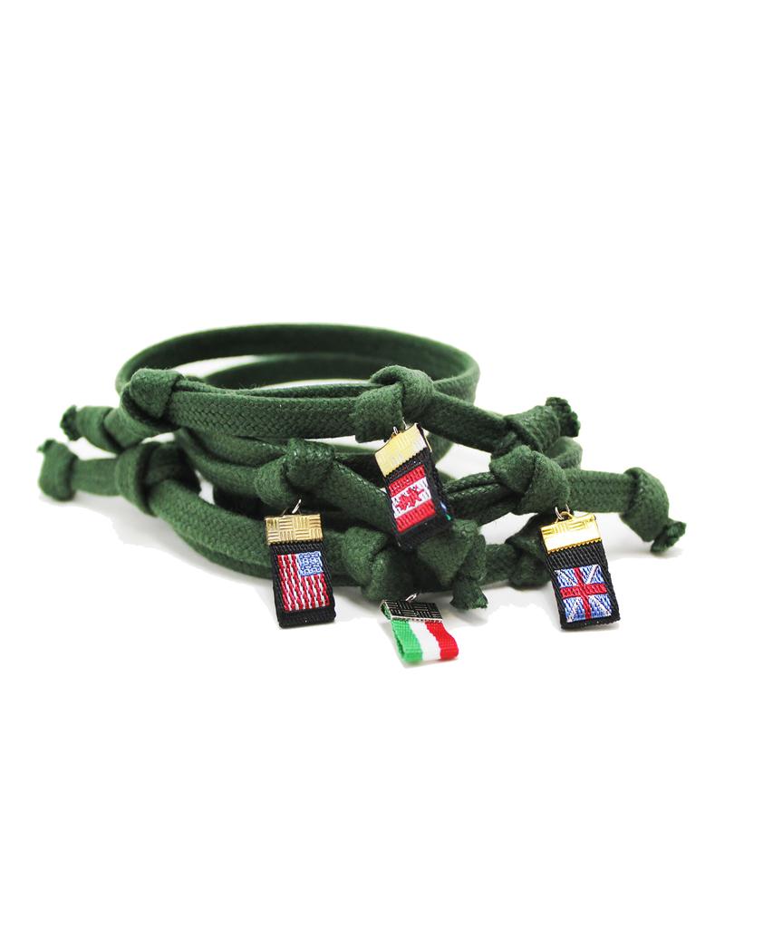 Rush Off The Knot Frag Bracelet/Flag Bracelet (Usa/Uk/Canada/Italy)