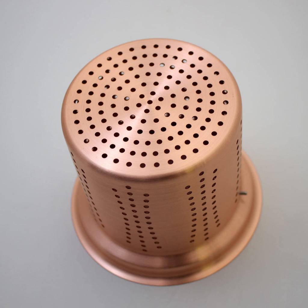 Shinkodo Made In Japan Pure Copper Garbage Drain Dust Holder Gift Wrapping Available