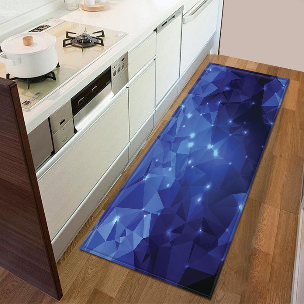 Eingangstürmatte, Küche, Schlafzimmer, Teppich, rutschfester Boden, Flurteppich, modernes Druckmuster, Bodenmatte