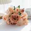 Künstliche Blumen Hohe Qualität Seidenrose Valentinstag Kranz Haus Zimmer Hof Brautstrauß Zubehör Hochzeit Außen Dekoration DIY Geschenk