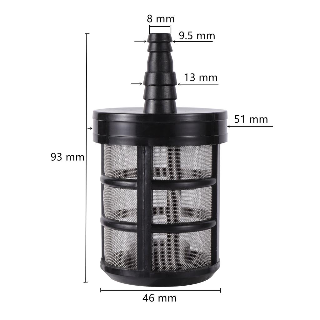 7/8/10/12/13mm Hose Pipe Filter Car Wash Garden Irrigation Filters Micro Sprayer Pump Filtering Check Valve Net Strainer Mesh