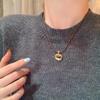 Korean Pearl Necklace: High-End Silver Clavicle Chain with Niche Design, Perfect for Light Luxury and Sweater Pendants.