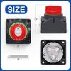 1-2-Both-Off Battery Disconnect Switch 12V-48V Waterproof Dual 1-2-Both-Off