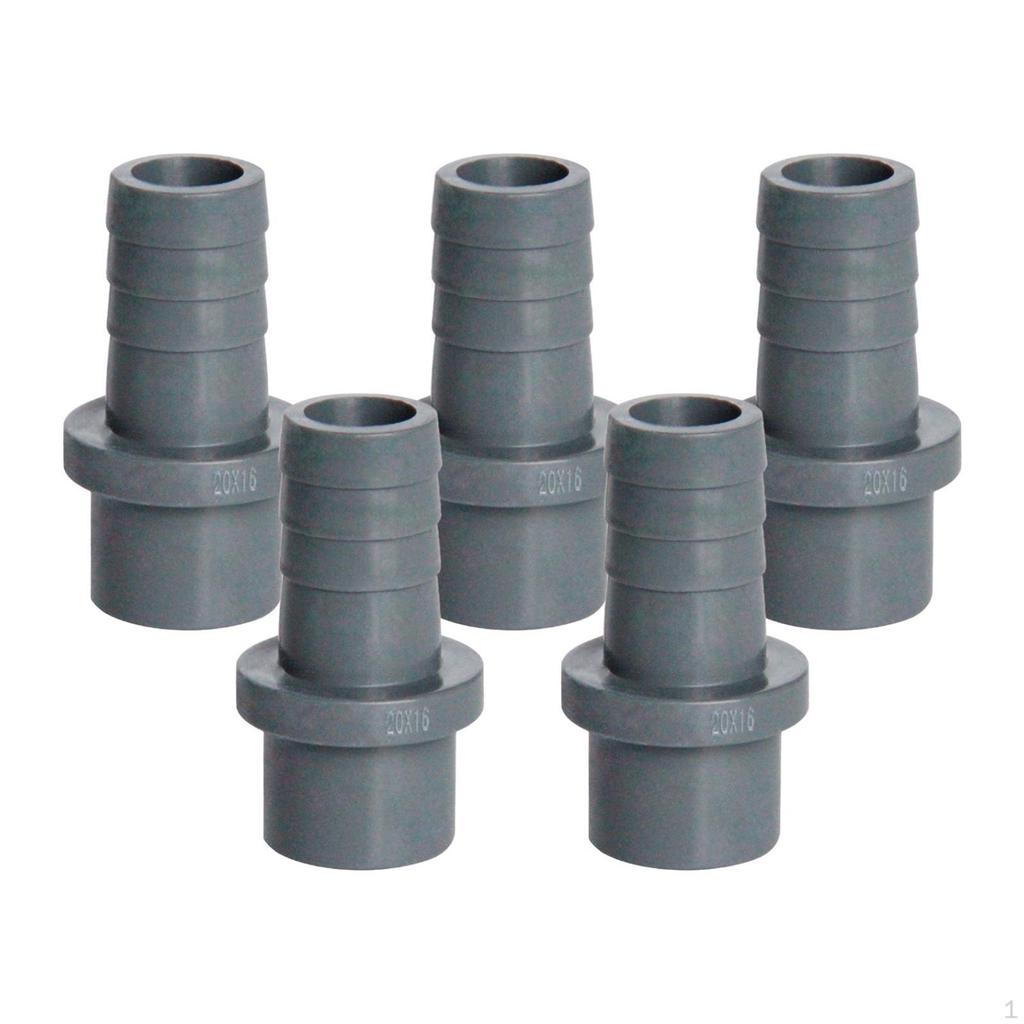 Hose Barb Fitting Quick Connector Od 20x16mm PVC Tube Joint Spigot Tubing Adapter for Air