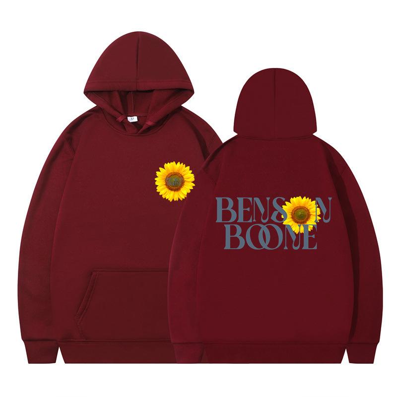 Harajuku Stil Benson Boone Stoff Street Fashion Hoodie Lässig Street Roller Running Sweatshirt Cyberpunk Stil Normale Passform