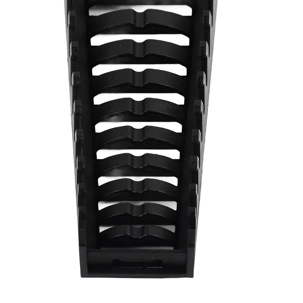 12 Slot Wrench Organizer Carrying Handle Wrench Holder Storage Rack  Professional Use