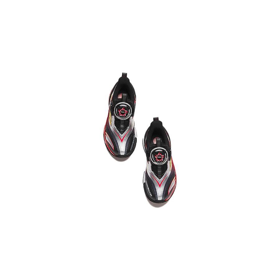 Anta Kids Round Toe Comfortable Versatile Trendy Anti-Kick Shock Absorption Low-Top Running Shoes Kids sneaker Red 312419961-3