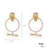 Kenjie McQueen Skull Pendant Earrings - Women's European & American Punk Studs & Ear Clips