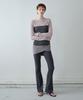 Simeteuligpeosenteu Flare Cotton Modal Leggings / Charcoal