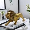 Harz Löwenfigur Dekorative Skulptur Wohnzimmer Büro Schreibtisch Moderne Heimdekoration Geschenk