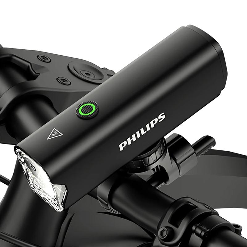 Philips SFL2506 Bike Light Durable Aluminum Alloy Body – Corrosion-resistant and Impact-proof