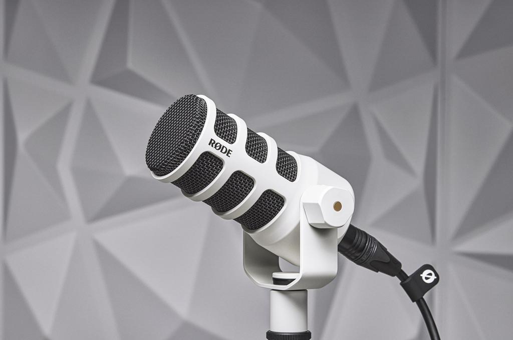RODE Microphones Podmic Dynamický vysílací mikrofon Bílý PODMICW