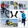 Winter Heated Socks Rechargeable Heating Socks for USB 5000mah Heated Socks Warmth Outdoor Heated Boots Snowmobile Winter Ski