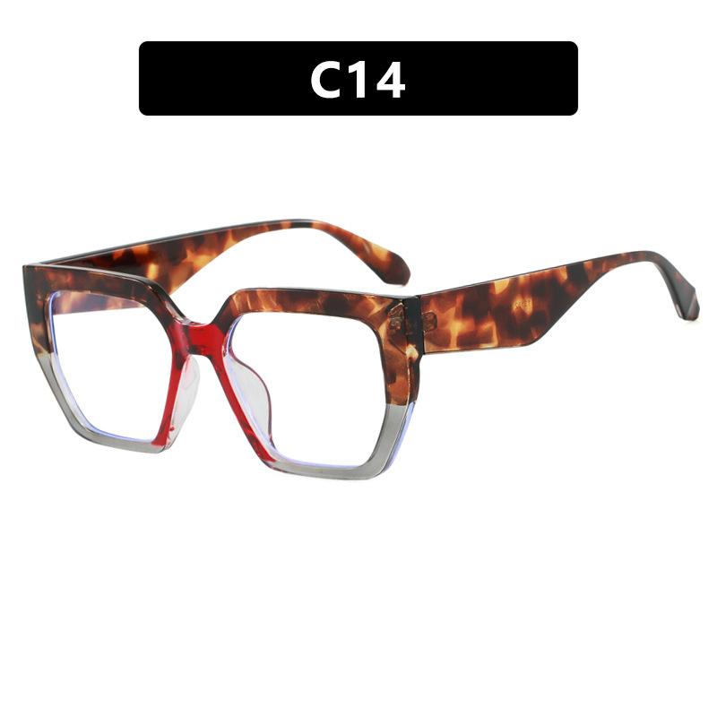 JYL Polygon Big Frame Sunglasses UV400 Unisex Classic Vintage Stylish / 13182