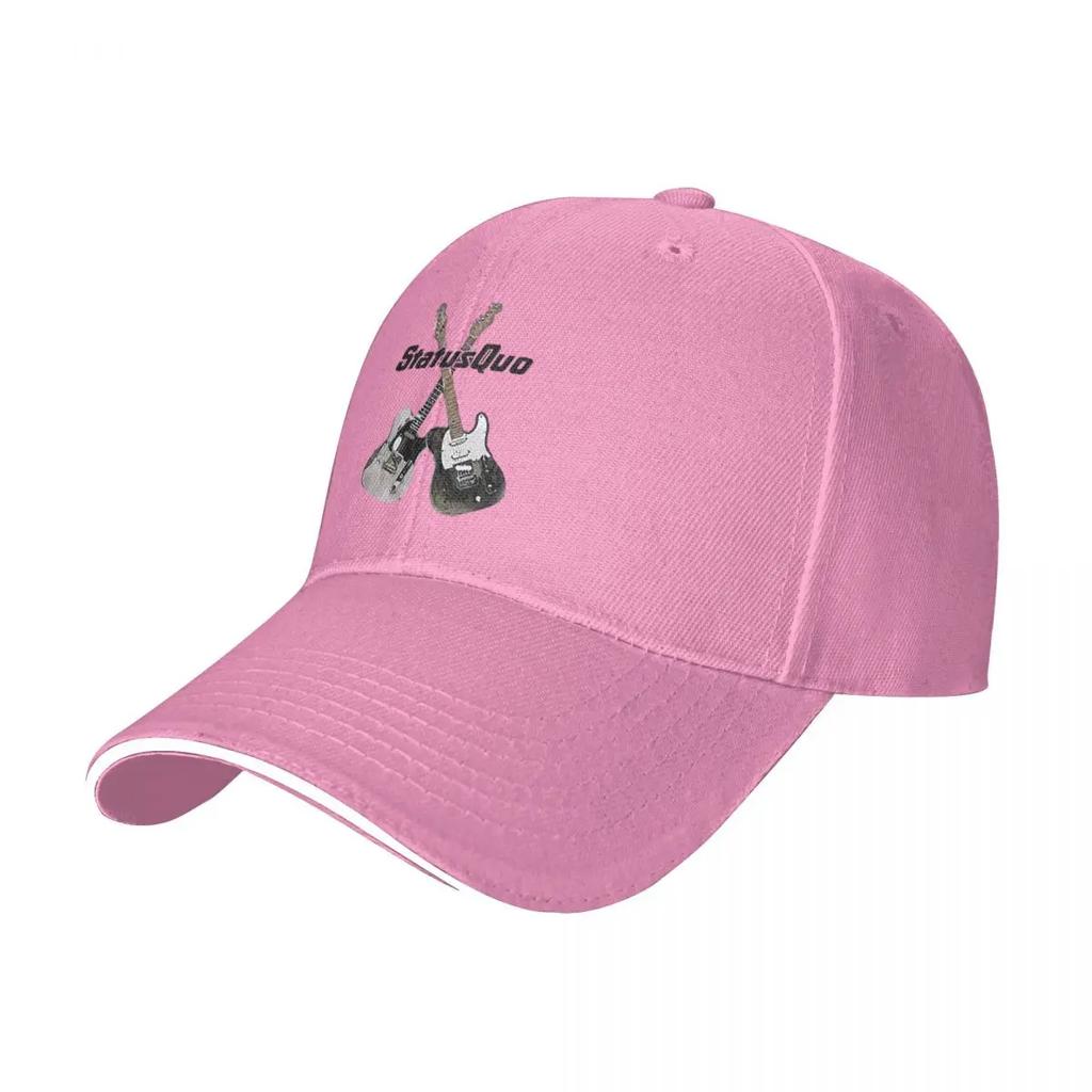 Status Quo Band Album On The Level District Outdoor Adventures Hats Women Sports Caps Womens Baseball Cap