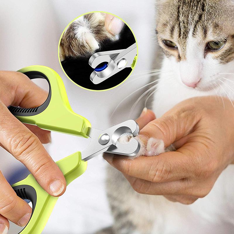 Pet Nail Clippers for Small Dogs & Cats - Grooming & Cleaning Tool