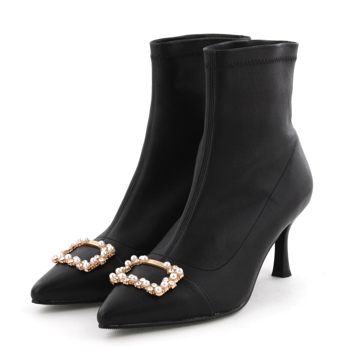 

Bijou Pointed Toe Heel Black 250 HIMIKO/Original Boots/631423 чорний