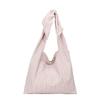 Bag Korean lazy style canvas bag literary niche armpit bag 2025 new plaid bag fashion shoulder bag