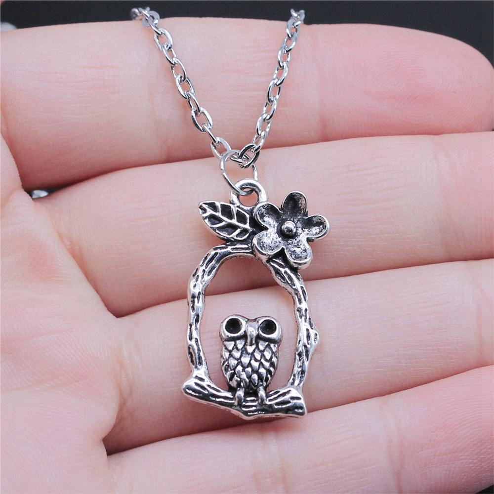 Owl Eagle Necklace On The Neck 43cm Chain Female Jewellery Mother's Day Ethnic Supplies