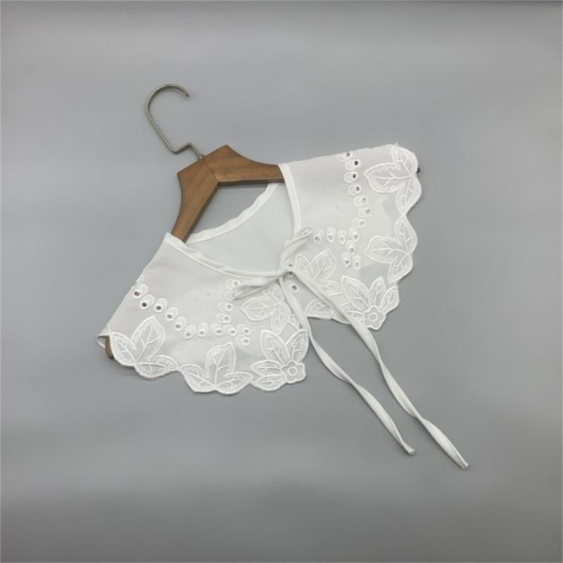 Women False Collar Elegant French Floral Collar Girl Casual Decorative Collar