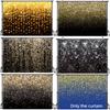 Cloth Photographic Backdrop Glittering Gold Highlights Festive Home Decoration