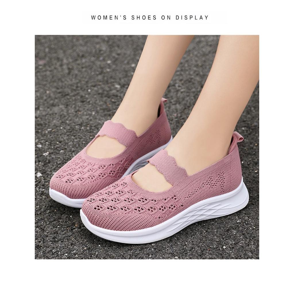 Dam Sommarnya Flätade Ihåliga Nät Skor, Tygskor, Mode Skor