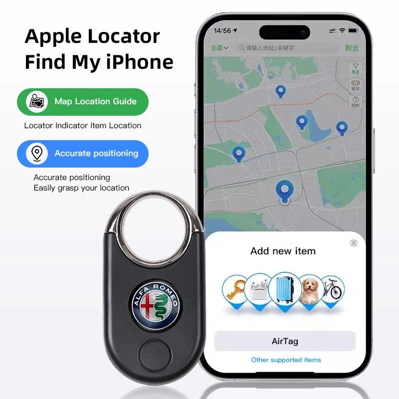 Autoaufkleber Für Alfa Romeo GPS-Tracker Für Handy-Tracker Funktioniert mit Google Find My Bluetooth-Ortungsgerät Finder Globale Positionierung A