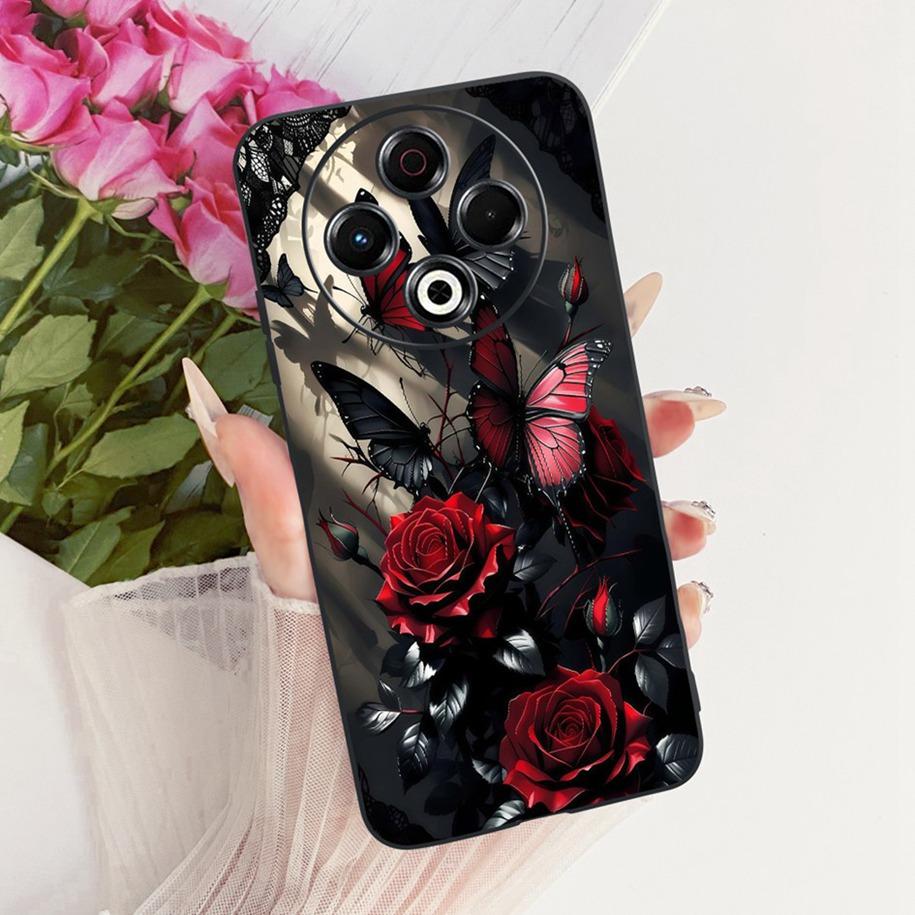 For Tecno Spark 30 30C 4G Case KL6 kl5 kl5n Luxury Painted Soft Silicone Shockproof Cover on Tecno Spark 30 Pro KL7 Spark30 Capa