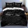 Dragon scale motif Bedding Duvet cover sets Duvet covers Pillowcases gifts (1 * Duvet Cover 2 * Pillowcases, without duvet insert)