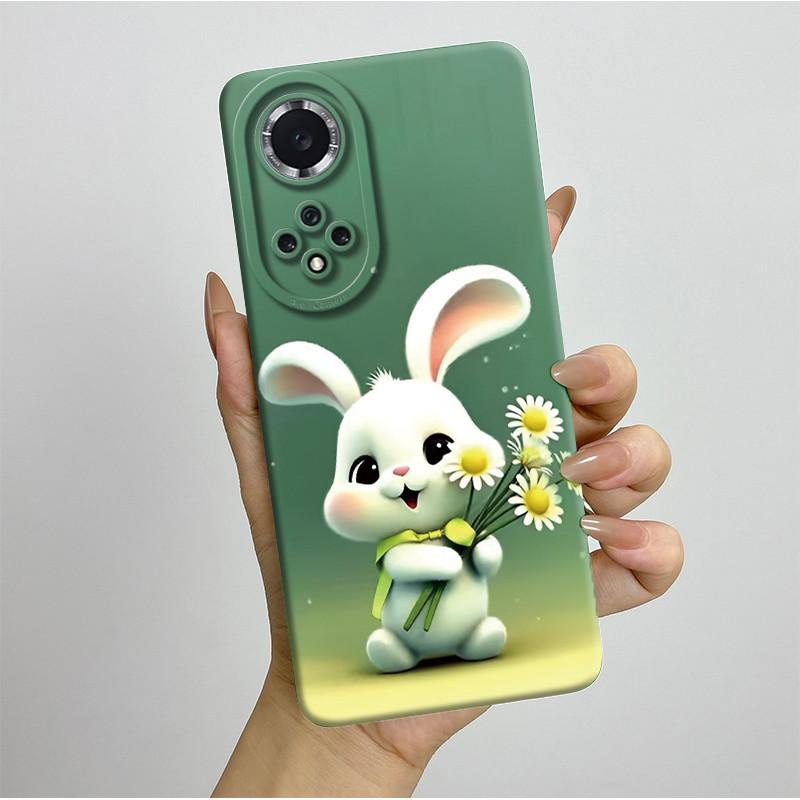 For Huawei Nova 9 Case Aesthetic Butterfly Flowers Soft Silicone Shockproof Phone Cover For Honor 50 Camera Protective Casing