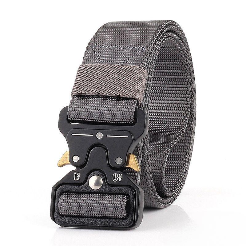3.8cmTactical Belt Men's Military Fan Tactics Belt Multifunctional Nylon Outdoor Waist Belt Quick