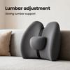 Car Waist Cushion Ergonomic Back Support Cushion Premium Lumbar Pillow Comfortable Breathable Lumbar Pad for Office Chair Car