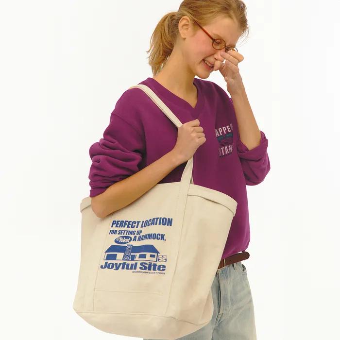 Joyful Tote Bag Ivory