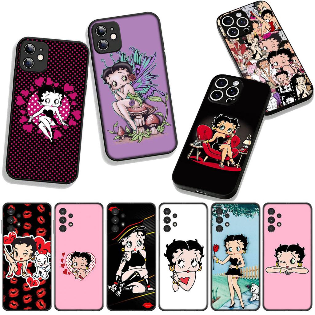 Anime B-Bettys Kawaii B-Boops Cover Phone Case for Xiaomi Poco F7 F6 F8 Ultra F5 X7 X6 X5 X3 NFC M7 M6 Pro C85 C75 C65 C71 C61