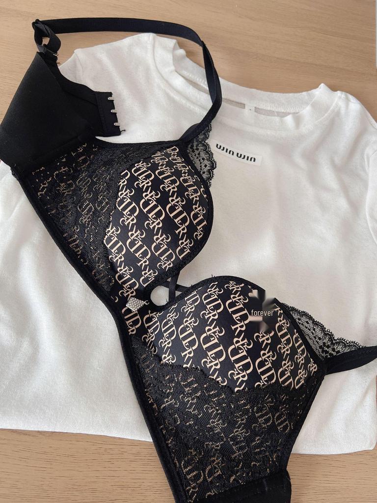 Wire-Free Lace Lift Bra: Enhances Bust, Anti-Sagging, Side Support, Sexy Design