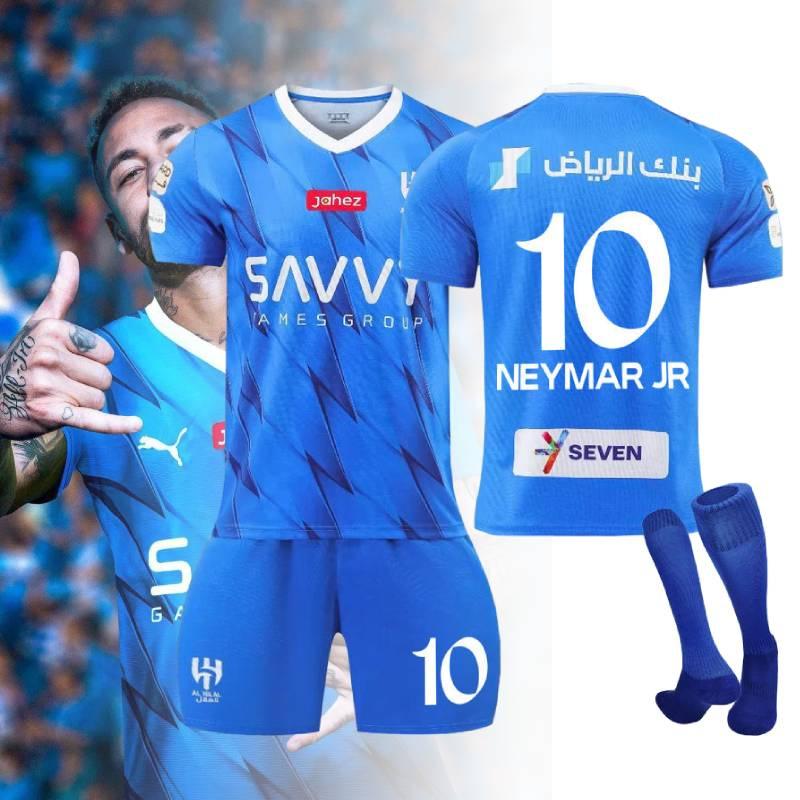 2324 Liga Saudită Tricou Lună Nouă 10 Neymar Echipament de Fotbal Adult Copii