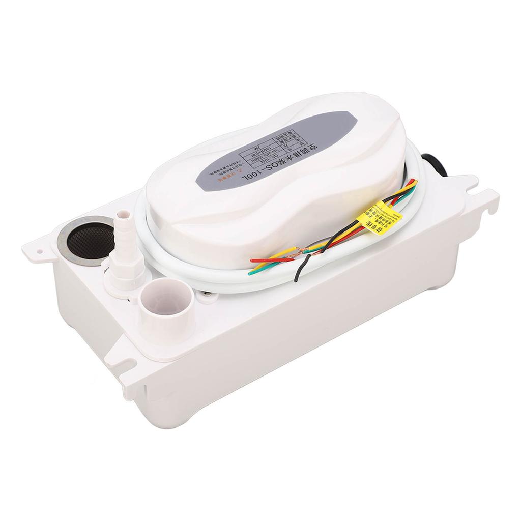 Air Conditioning Drain Pump HVAC Condensate Removal Water Pump with 600ml Storage Tank AC110‑240V 100L H