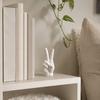 Statua Gesto della Mano, Scultura Segno 'Sì' Stampata in 3D, Ornamento Decorativo Moderno da Tavolo per Libreria, Scrivania, Camino